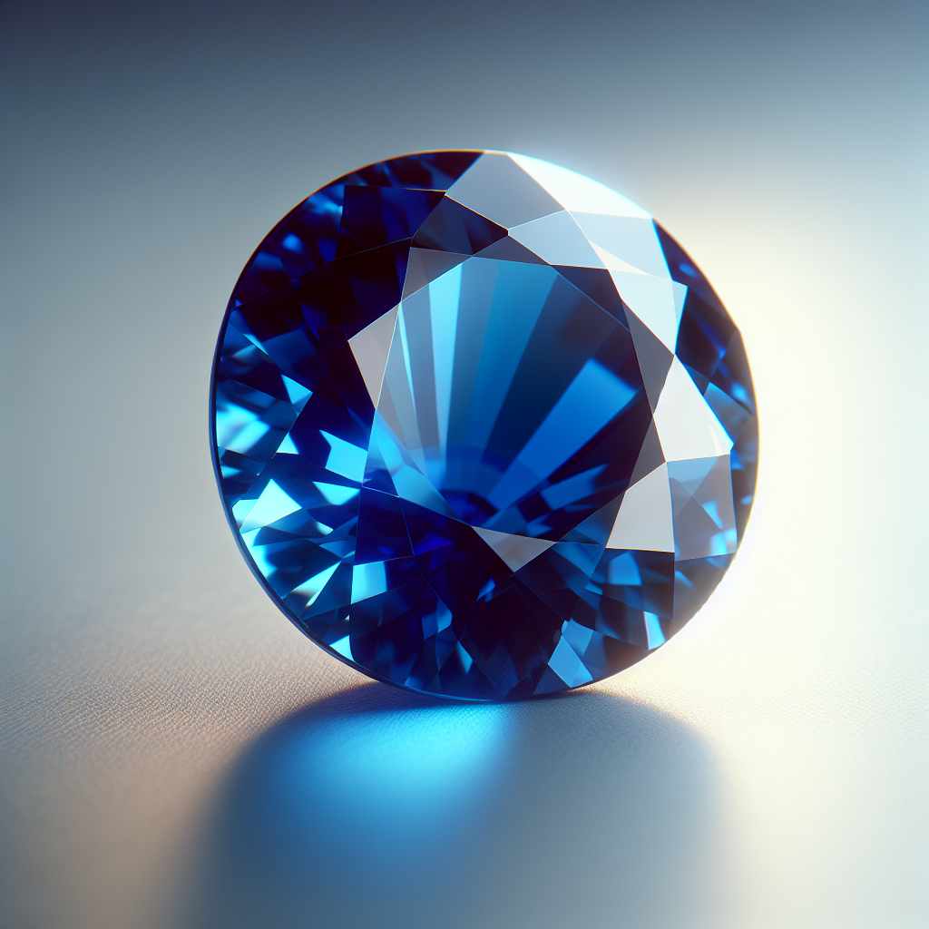 Gema Zafiro deslumbrante